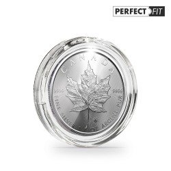 Leuchtturm 365349 Cápsulas ULTRA Perfect Fit para 1 oz. Maple Leaf argent (38,00 mm), paquete de 40 Leuchtturm 365349 Cápsulas ULTRA Perfect Fit para 1 oz. Maple Leaf argent (38,00 mm), paquete de 40