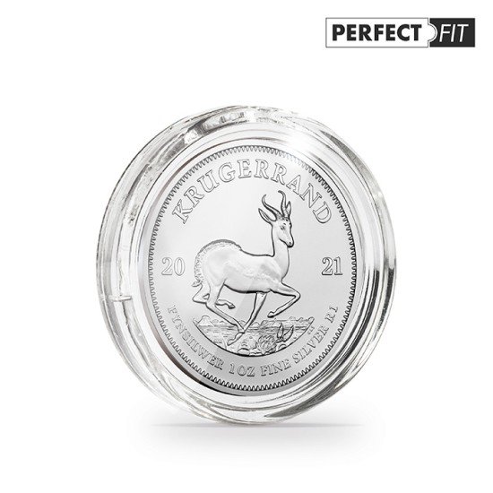 Leuchtturm 365350 Cápsulas ULTRA Perfect Fit para 1 oz. argent 39 mm(z.B.Krügerrand, Britannia), paqu.de 40 Leuchtturm 365350 Cápsulas ULTRA Perfect Fit para 1 oz. argent 39 mm(z.B.Krügerrand, Britannia), paqu.de 40