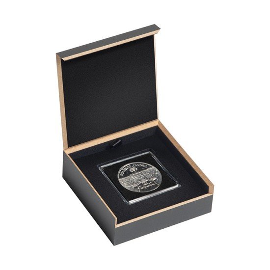 Leuchtturm 365461 Estuche LUXOR por una moneda en cápsule de moneda QUADRUM Leuchtturm 365461 Estuche LUXOR por una moneda en cápsule de moneda QUADRUM