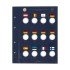 Leuchtturm 365541 Hojas VISTA para 23 monedas co nmemorativas europ. de 2€