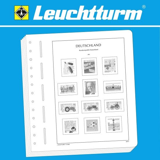 Leuchtturm 366532 LEUCHTTURM Suplemento República Federal de Alemania 2021 Leuchtturm 366532 LEUCHTTURM Suplemento República Federal de Alemania 2021