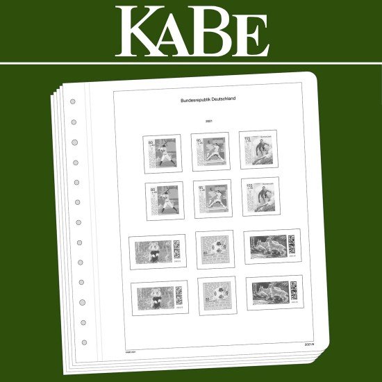 Leuchtturm 366553 KABE Suplemento República Federal de Alemania bi-collect 2021 Leuchtturm 366553 KABE Suplemento República Federal de Alemania bi-collect 2021