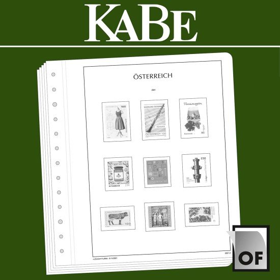 Leuchtturm 366558 KABE Suplemento-OF Austria 2021 Leuchtturm 366558 KABE Suplemento-OF Austria 2021