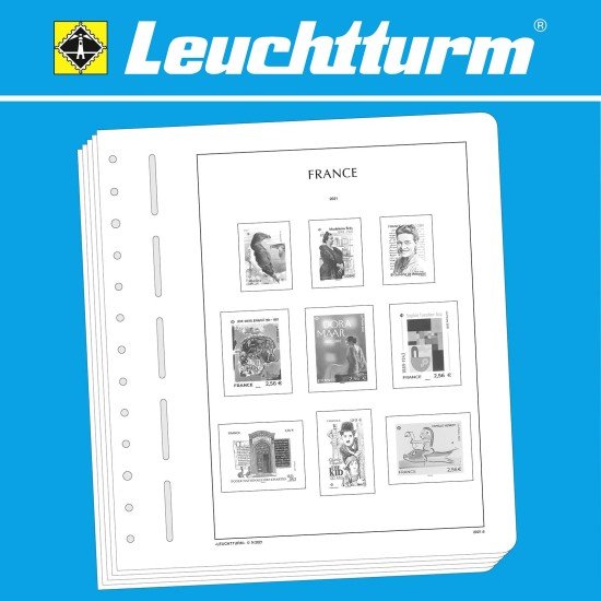 Leuchtturm 366812 LEUCHTTURM Suplemento Francia 2021 Leuchtturm 366812 LEUCHTTURM Suplemento Francia 2021