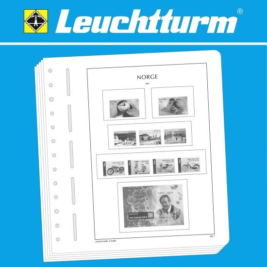 Leuchtturm 366958 LEUCHTTURM Suplemento Noruega 2021