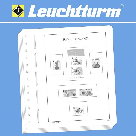 Leuchtturm 366961 LEUCHTTURM Suplemento Finlandia 2021 Leuchtturm 366961 LEUCHTTURM Suplemento Finlandia 2021
