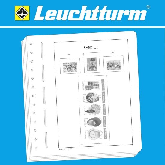 Leuchtturm 366966 LEUCHTTURM Suplemento Suecia 2021 Leuchtturm 366966 LEUCHTTURM Suplemento Suecia 2021