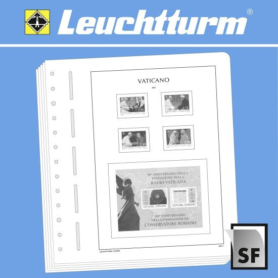 Leuchtturm 366987 LEUCHTTURM Suplemento-SF Vaticano 2021 Leuchtturm 366987 LEUCHTTURM Suplemento-SF Vaticano 2021