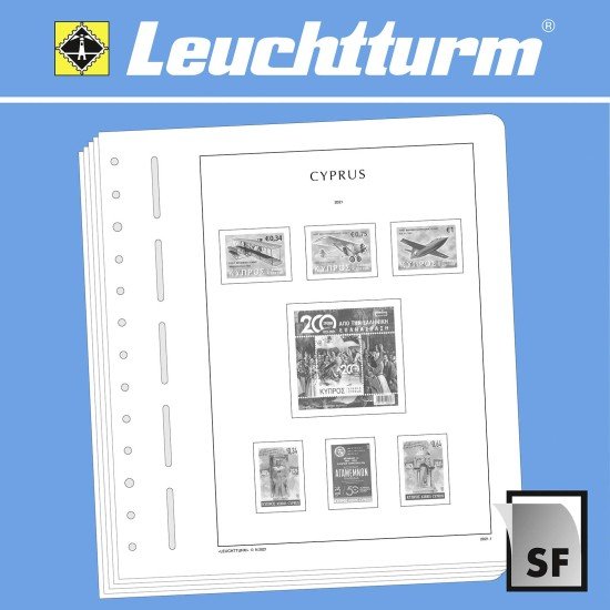 Leuchtturm 366991 LEUCHTTURM Suplemento-SF Chipre 2021 Leuchtturm 366991 LEUCHTTURM Suplemento-SF Chipre 2021