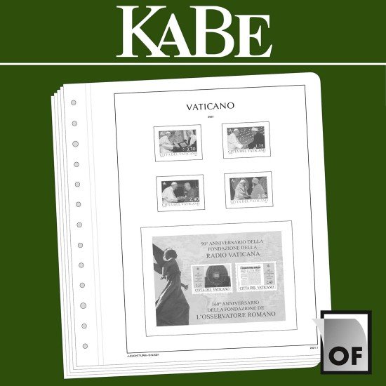 Leuchtturm 366996 KABE Suplemento-OF Vaticano 2021 Leuchtturm 366996 KABE Suplemento-OF Vaticano 2021