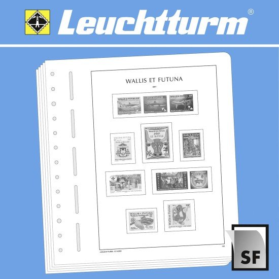 Leuchtturm 367100 LEUCHTTURM Suplemento-SF Wallis y Futuna 2021
