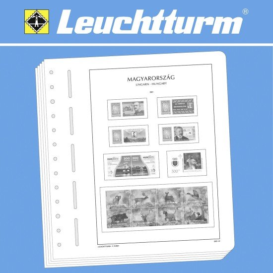 Leuchtturm 367105 Leuchtturm suplemento Hungria 2021 Leuchtturm 367105 Leuchtturm suplemento Hungria 2021