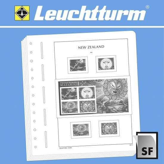 Leuchtturm 367195 LEUCHTTURM Suplemento-SF Nueva Zelanda 2021 Leuchtturm 367195 LEUCHTTURM Suplemento-SF Nueva Zelanda 2021