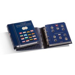 Leuchtturm 367371 VISTA Álbum para las monedas conmemorativas de 2 euros alemanas,con cajetín protector,azul Leuchtturm 367371 VISTA Álbum para las monedas conmemorativas de 2 euros alemanas,con cajetín protector,azul