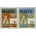 Malta 622/23 1981 Día mundial de la alimentación Símbolos Lujo