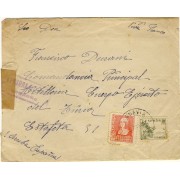 Historia postal - HP1938 - ESPAÑA CARTA MENDAVIA A LOGROÑO CENSURA MILITAR