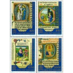 Vaticano - 1025/28 - 1995 Hacia el año Santo 2000 Lujo Vaticano - 1025/28 - 1995 Hacia el año Santo 2000 Lujo