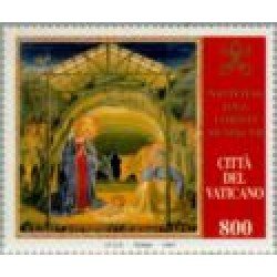 Vaticano - 1089 - 1997 Navidad Pintura de B. Gozzoli Lujo Vaticano - 1089 - 1997 Navidad Pintura de B. Gozzoli Lujo