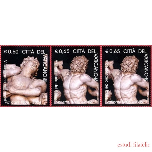Vaticano - 1417/19 - 2006 500º Aniv. Museo Vaticano Escultura griega Laoconte Lujo