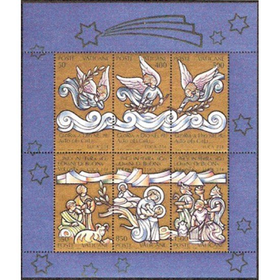 Vaticano HB 10 1988 Navidad MNH Vaticano HB 10 1988 Navidad MNH