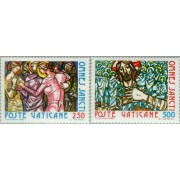 Vaticano  Nº 700/01  1980  Todos los Santos Lujo