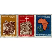 REL/S Vaticano  Nº 491/93  1969  Viaje de Pablo VI a Uganda Lujo