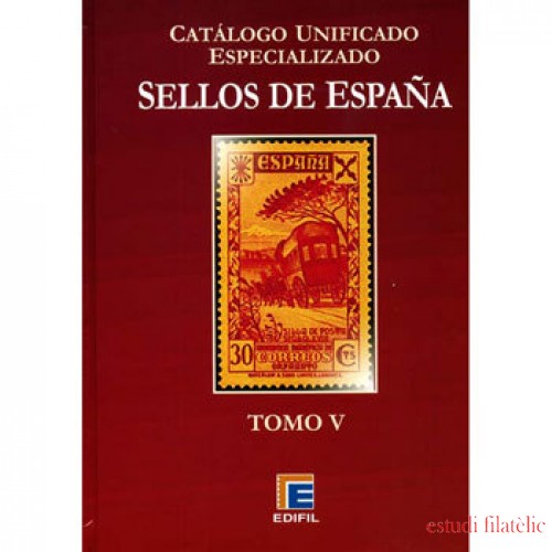Catálogo España Edifil Especializado Tomo V Ed. 2011 2ª mano