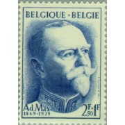 Bélgica - 1037 - 1957 A la memoria de Adolphe Max Lujo