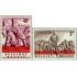 Bélgica  1131/32  1960 75º Aniv. Partido Socialista belga MH