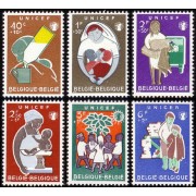 Bélgica - 1153/58 - 1960 Por el Comité belga de la UNICEF Lujo