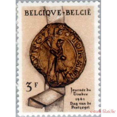 Bélgica - 1175 - 1961 Día del sello Jan Bode concejal de Amberes Lujo