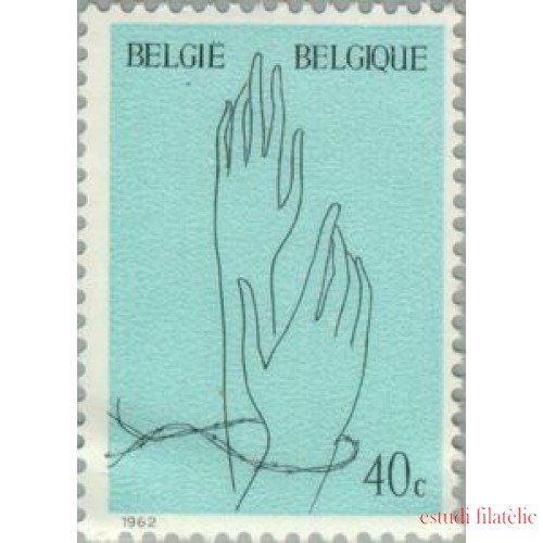 Bélgica - 1224 - 1962 18º  Peregrinaje al monumento de Breendonk Lujo