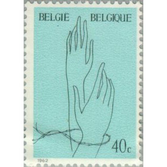 Bélgica - 1224 - 1962 18º  Peregrinaje al monumento de Breendonk Lujo