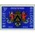 Bélgica - 1285 - 1964 Milenario de la ciudad de Ostende Armas Lujo