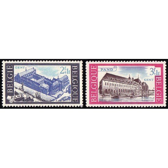 Bélgica - 1304/05 - 1964 Restauración de la abadía de los Domonicos Lujo