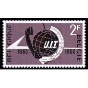 Bélgica - 1333 - 1965 Cent. Unión Internacional de Telecomunicaciones Lujo