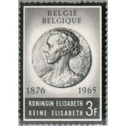 Bélgica - 1359 - 1965 Muerte de la reina Elisabeth Lujo