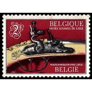 Bélgica - 1406 - 1967 Museo de armas Pistola Lujo