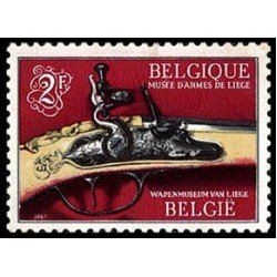 Bélgica - 1406 - 1967 Museo de armas Pistola Lujo Bélgica - 1406 - 1967 Museo de armas Pistola Lujo