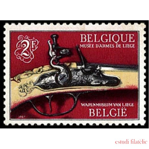 Bélgica - 1406 - 1967 Museo de armas Pistola Lujo