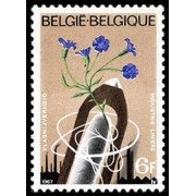 FL3/S Bélgica Belgium  Nº 1417   1967 Industria del lino Lujo
