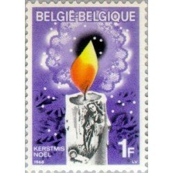 Bélgica - 1478 - 1968 Navidad Vela Lujo Bélgica - 1478 - 1968 Navidad Vela Lujo