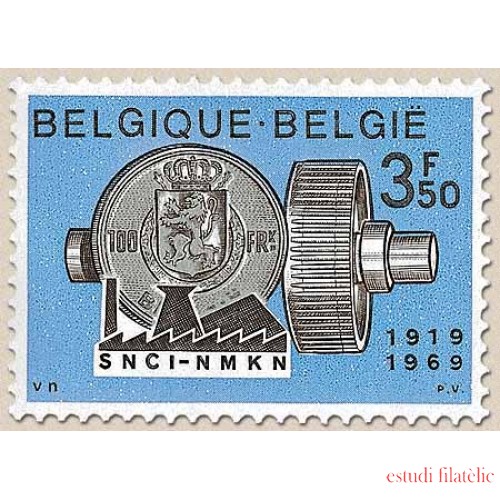 Bélgica 1516 1969 Sociedad nacional de crédito e industria MNH