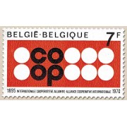 Bélgica - 1536 - 1970 75º Aniv. Alianza cooperativa inter. Lujo