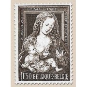 Bélgica - 1556 - 1970 Navidad Virgen y el niño Lujo