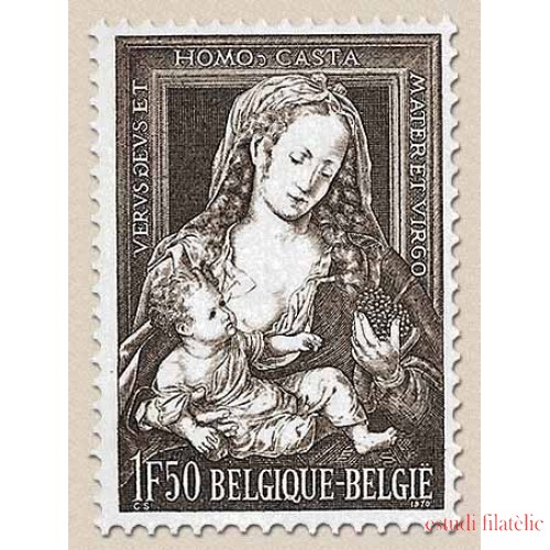 Bélgica - 1556 - 1970 Navidad Virgen y el niño Lujo