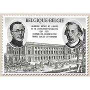 Bélgica - 1576 - 1971 50º Aniv. de la real academia de lengua y literatura francesas Fachada Lujo