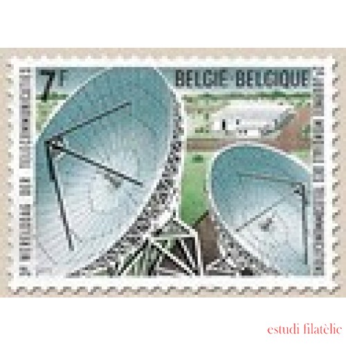 Bélgica - 1580 - 1971 3º Día mundial de las telecomunicaciones Lujo