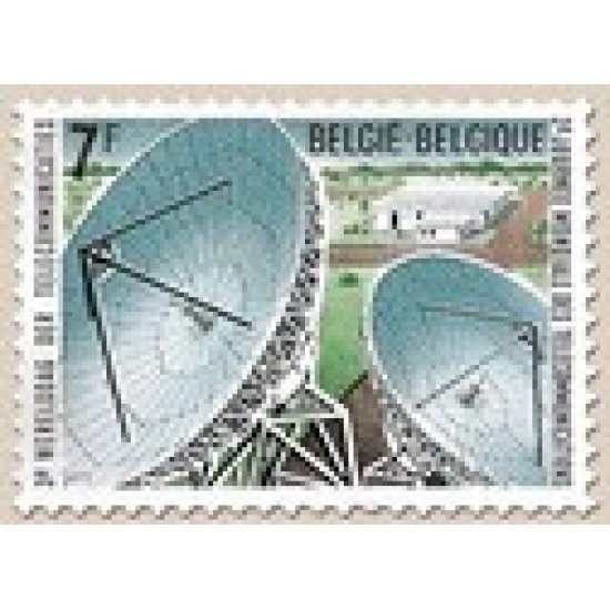 Bélgica - 1580 - 1971 3º Día mundial de las telecomunicaciones Lujo Bélgica - 1580 - 1971 3º Día mundial de las telecomunicaciones Lujo