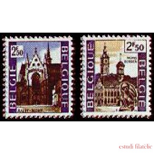 Bélgica - 1597/98 - 1971 Serie turística Lujo